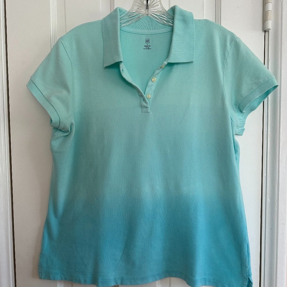 Vintage Ombre Polo Shirt